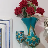 دو عدد گل دان با گل|گل مصنوعی|ایرانشهر, |دیوار