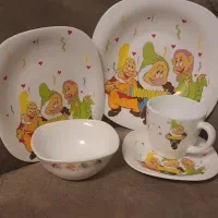 ظروف  بچه ۵ تکه مربع  اوپال نو|اسباب و اثاث بچه|شاهین‌شهر, مخابرات (شهید بهشتی)|دیوار
