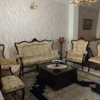 فروش مبلمان استیل به همراه میز ناهار خوری۲۸ م