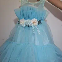 لباس پرنسسی فنردارتمیز در حد نو