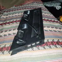 استند عمودی ps4 slim و فن خنک کننده و شارژر دسته