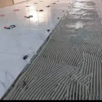 کاشی کاری کف وبدنه وتاسیسات ولوله کشی اب وفاظلاب