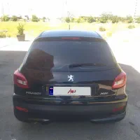 207 مدل402مشکی سقف فلز دنده