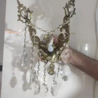 چراغ خواب دیواری برنجی سالم و شیک