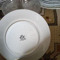 باسلام بشقاب چینی هر کدام شش عدد