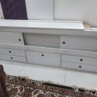 تختخواب دو نفره ام دی اف MDF|تخت و سرویس خواب|اندیمشک, |دیوار