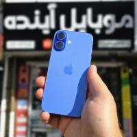 گوشی اپل Iphone 16 با حافظه ۱۲۸ باتری ۹۵ آبی|موبایل|زنجان, |دیوار