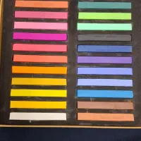 پاستل گچی  مداد ابرنگی