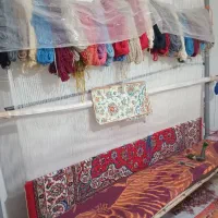 قالی دستبا ف ۶متری با دار. قالی وخامه|فرش|شازند, |دیوار