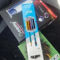 مداد رنگی تیپ تاپ و مداد مشکی اسکای