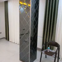 آینه دکوراتیو دفرمه دکوراسیون آینه کاری شیشه|مصالح و تجهیزات ساختمان|قزوین, |دیوار