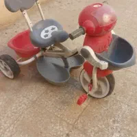 یک عدد اسکوتر و.یک عدد سه چرخه کودک|دوچرخه، اسکیت، اسکوتر|ری, تقی آباد|دیوار