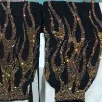 نگین کاری انواع پارچه ها عابا،شلوار،کراس کوردی