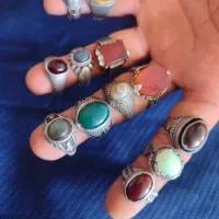 تعدادی انگشتر نقره و|جواهرات|شیراز, شهرک مهدی‌آباد|دیوار