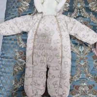 فروش کاپشن سرهمی داخل پشمی سایز ۳