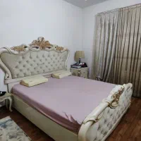 تخت خواب دونفره کلاسیک همراه با دراور
