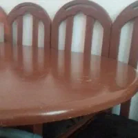 میز ناهارخوری ۶نفره|میز و صندلی غذاخوری|فسا, |دیوار