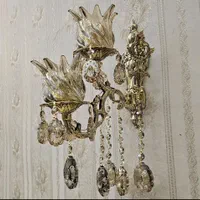 دیوارکوب برنز برنجی. شاکر