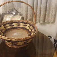 سبد چوبی بزرگ|صنایع دستی و سایر لوازم تزئینی|تهران, شهرک گلها (تهرانسر)|دیوار