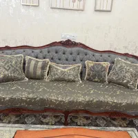 مبل کلاسیک هفت نفره ترکیه با غذاخوری هشت نفره|مبلمان خانگی و میز عسلی|سرعین, |دیوار