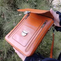 کیف دوشی چرم طبیعی|کیف، کفش، کمربند|تهران, دانشگاه شریف|دیوار