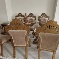 ست مبل چوبی|مبلمان خانگی و میز عسلی|اردبیل, |دیوار