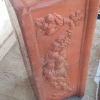 گلدان مستطیلی سفالی سیمانی فلاور باکس