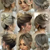 مدل شینیون/رایگان|خدمات آرایشگری و زیبایی|پارسآباد, |دیوار