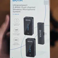 میکروفون یقه ای دو کاربره بویا|صوتی و تصویری|رشت, شهرک قدس|دیوار