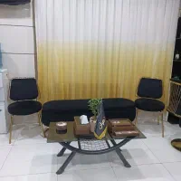 نیم ست نشیمن کم جا و جدیدوصندلی زنبوری کوتاهی