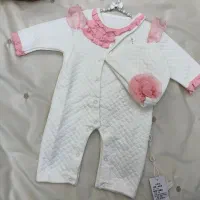 لباس نوزاد سرهمی سیسمونی مهمونی دخترونه