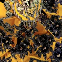 لباس مجلسی(تماما کار دست سفارش مشتری)