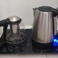 چایی ساز استیل کنارهمی با کارتن، ارسال رایگان