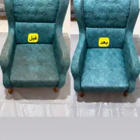 شستشوی VIP مبلمان ضدعفونی+لکه بری حرفه ای