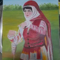 تابلوی نقاشی بانوی ایل