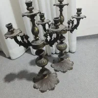 دوعدد شمعدان