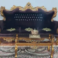 مبل سلطنتی نه نفره|مبلمان خانگی و میز عسلی|ضیاء آباد, |دیوار