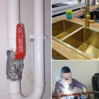 لوله کشی گاز آب، نصب شیرآلات آبگرمکن (بصورت فوری)