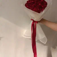 گل روبانی هدیه جاودان|گل مصنوعی|رامسر, |دیوار