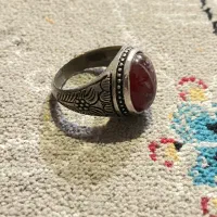 انگشتر نقره عقیق