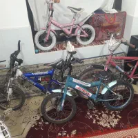 دوچرخه در سایز های ۱۲و۱۶و۲۰ درحد نو بفروش میرسد