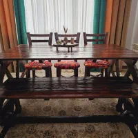 میزغذاخوری ۶ نفره|میز و صندلی غذاخوری|تهران, تهرانسر شمالی|دیوار