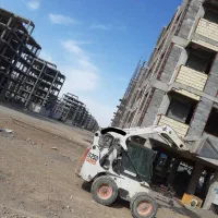 مینی لودر بابکت s250 تخریب