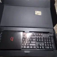 کیبورد آرجی بی گیمینگ سنگین|قطعات و لوازم جانبی رایانه|رشت, منظریه|دیوار