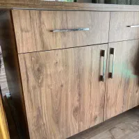 میز جزیره  جلو اپن چرخدار