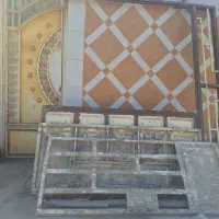 دروپنجره ودرب حیاط اهنی|مصالح و تجهیزات ساختمان|کارون, |دیوار