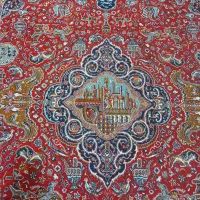 فرش ماشینی خوش رنگ و نقشه هخامنشی و تمام مینوس|فرش|تبریز, |دیوار
