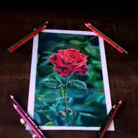 آموزش نقاشی مداد رنگی|خدمات آموزشی|قزوین, |دیوار