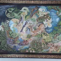 تابلو فرش و تابلو رنگ روغن