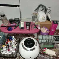 پک کامل وسایل کاشت ناخن